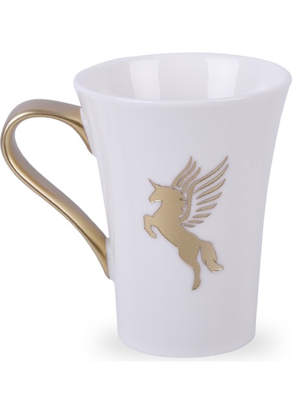 Pegasus Beyaz Porselen Kupa
