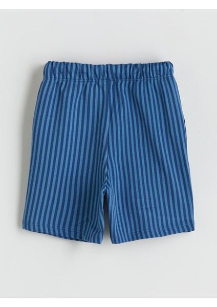 Yeni Sezon Beli Lastikli Erkek Çocuk Şort 2'li modelleri