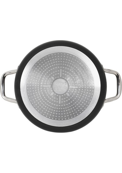 Master Siyah Titanyum Sığ Tencere 24 cm indirimleri