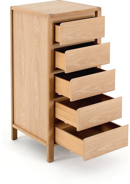 Modesto Natürel Meşe 5 Çekmeceli Şifonyer modelleri