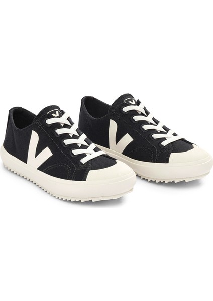 Siyah Logolu Unisex Çocuk Organik Pamuk Sneaker fiyatları