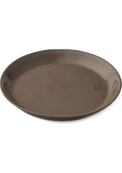 Bruno Kahverengi Porselen Küçük Boy Tatlı Tabağı 15 cm