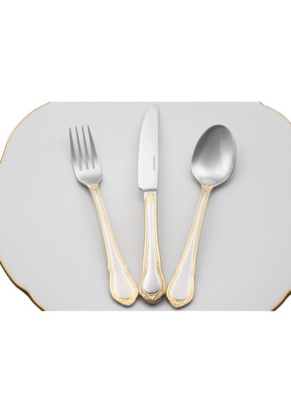 Bella Gold 90 Parça 12 Kişilik Çatal Bıçak Kaşık Seti fiyatları