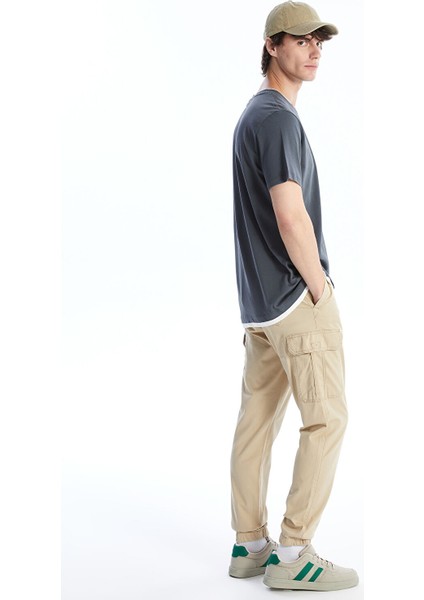 Yeni Sezon Standart Kalıp Gabardin Erkek Kargo Pantolon fiyatları