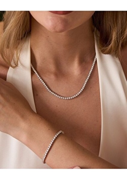 925 Ayar Gümüş Su Yolu Kolye ve Su Yolu Bileklik Seti-Hediye Paketli-Anneler Günü Hediyesi fiyatları