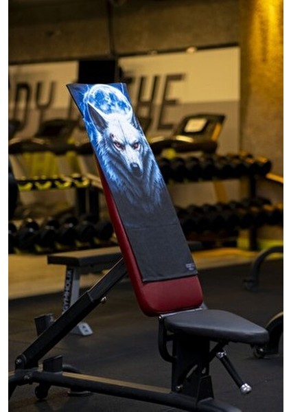 Pamuklu Yeni Nesil Fitness Spor Havlusu - Dijital Baskılı - Hızlı Kuruyan Mikrofiber | Kurt fırsatları