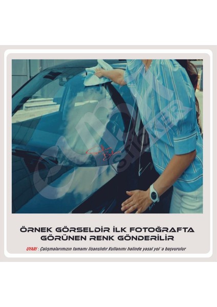 Size Özel Isim Imzası 1 Adet 20X9 cm Ön Cam Yazı Ad Soyad Imza Etiket- Oto Sticker -Mesaj Atıınız- fiyatları