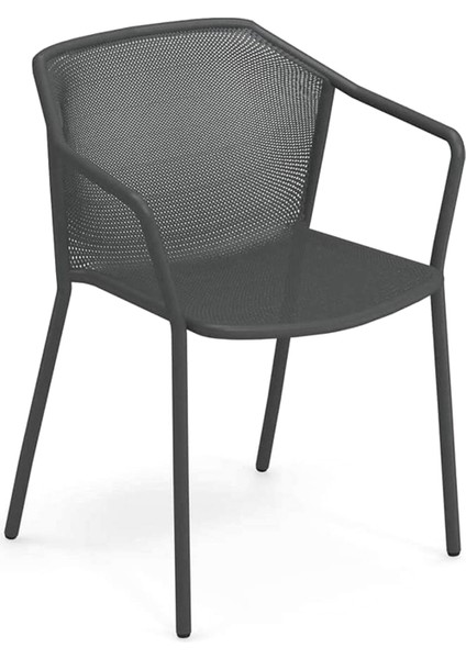 Darwin Antique Iron Kollu Sandalye