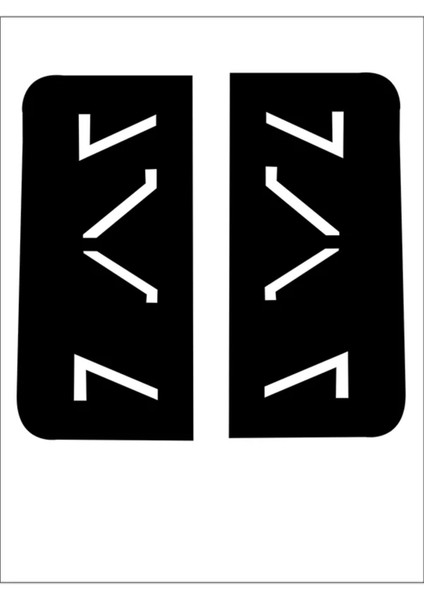 Ford Connect 2009-2014 Stop Tasarım Folyo - LED Görünüm