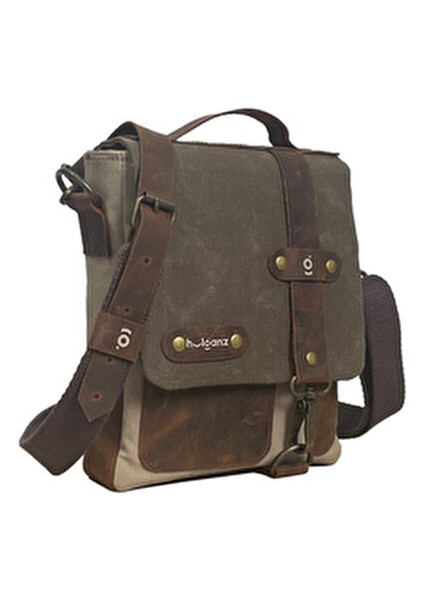 Retro Desenli Dug Mumlu Kanvas & Hakiki Deri Postacı & El Çantası 17X20 cm fiyatları