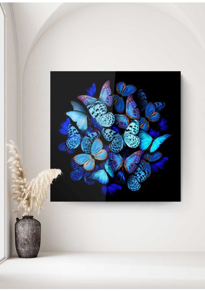 Butterfly 1 By Girift Diasec Çerçeveli Tablo modelleri