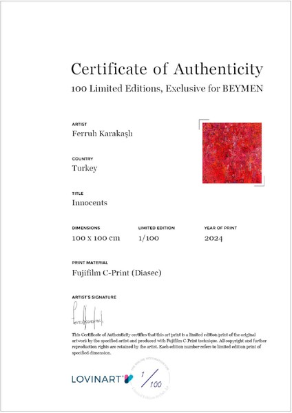 Innocents - Ferruh Karakaşlı 100X100 cm Tablo indirimleri