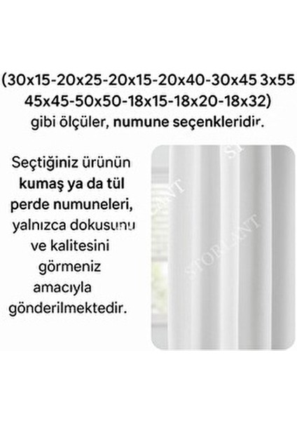 Efsun Gri Bambu Serpme Tül Perde Ütü Gerektirmeyen Kalın Kumaş 275 x 270 cm