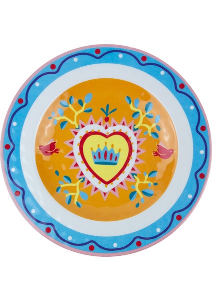 Mamma Mia 6lı Melamin Tabak Seti