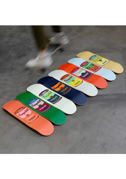 Andy Warhol Colored Campbells Soup Kaykay Tablo fiyatları