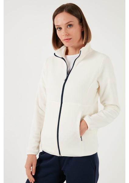 Slim Fit Anti-Pilling Tüylenme Yapmayan Fermuarlı 2'li Paket Polar Hırka Bayan Hırka 5907012S2 modelleri