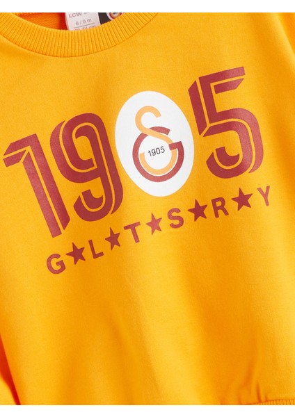 Yeni Sezon Galatasaray Lisanslı Erkek Bebek Sweatshirt ve Eşofman Altı modelleri