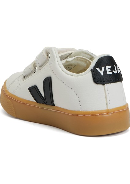 Small Esplar Chromefree Beyaz Çocuk Deri Sneaker modelleri