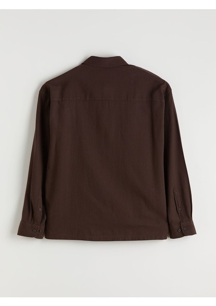 Yeni Sezon Rahat Kalıp Uzun Kollu Armürlü Erkek Gömlek fiyatları