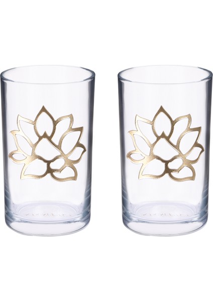 Lotus Cam 2li Kahve Yanı Bardak Seti