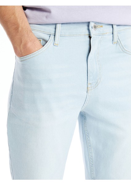 Yeni Sezon Slim Fit Erkek Jean Şort modelleri