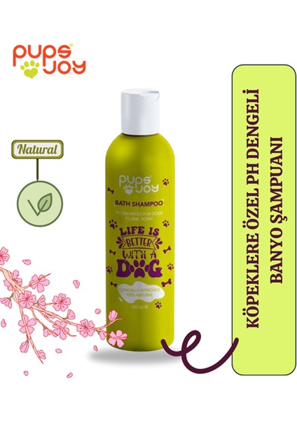 Köpeklere Özel Ph Dengeli Banyo Şampuanı - (Çiçeksi Koku)