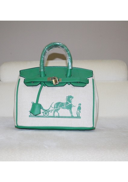 Kadın At Desenli Omuz Çantası modelleri