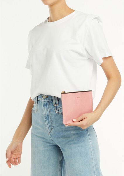 Mino Pembe Kadın Deri El Portföyü fiyatları