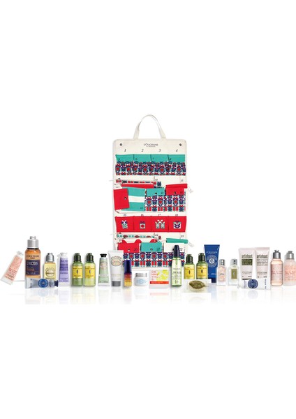 Reusable Advent Calendar With Product Seyahat Boy Cilt Bakım Seti