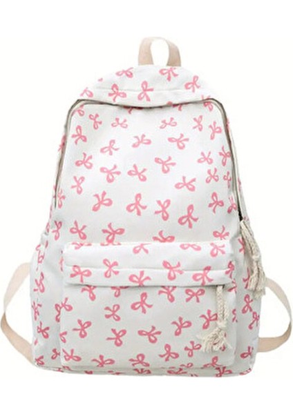 Kore Tarzı Kurdele Desenli Sırt Çantası Spor Çantası Okul Çantası Günlük Kullanım Çanta modelleri