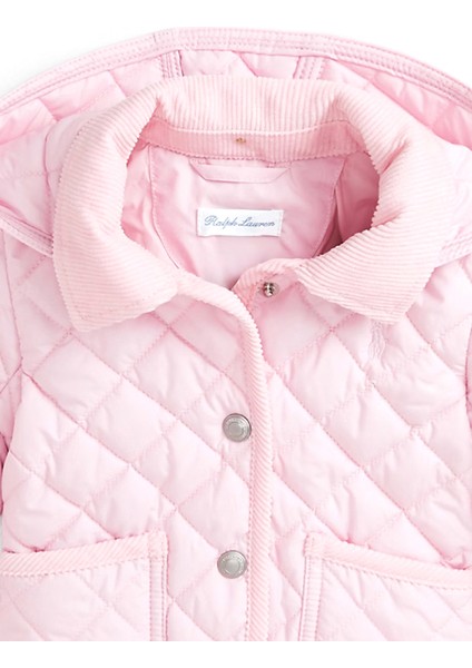 Pembe Kapüşonlu Kız Bebek Mont fırsatları