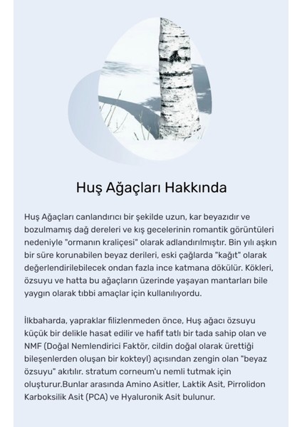 Birch Juice Sunscreen Nemlendirici Leke Önleyici Huş Özlü Güneş Kremi 50 ml modelleri