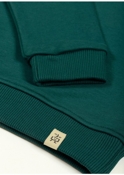 Lady Beetle Baskılı Yeşil Uzun Kollu Erkek Çocuk Sweatshirt fırsatları