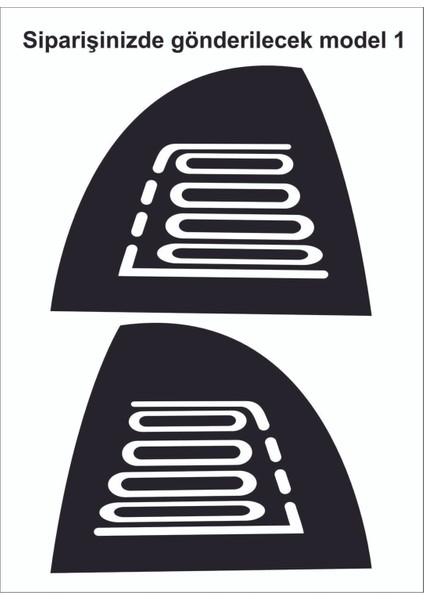 Astra G Kasa Stop Farı LED Görünümlü Folyo Kaplama - Stop Kaplama