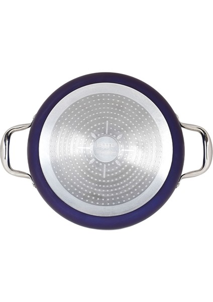 Master Mavi Titanyum Sığ Tencere 24 cm