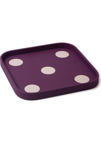 Lucky Five Bej Mor Deri Zar Tepsi fiyatları