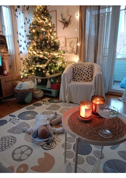 Pastel Friends Katlanabilir Oyun Matı / Halısı 200 x 180 x 1,5 cm fiyatları