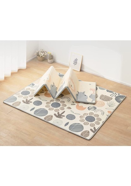 Pastel Friends Katlanabilir Oyun Matı / Halısı 200 x 180 x 1,5 cm modelleri