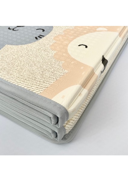 Pastel Friends Katlanabilir Oyun Matı / Halısı 200 x 180 x 1,5 cm fırsatları