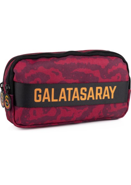 Kolon Detaylı Kamuflaj Kalem Çantası