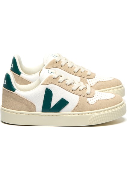Small V-10 Chromefree Çocuk Deri Sneaker