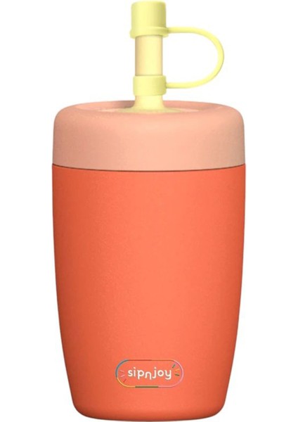 Strawbuddy Turuncu Çelik Çocuk Tumbler 360 ml fiyatları