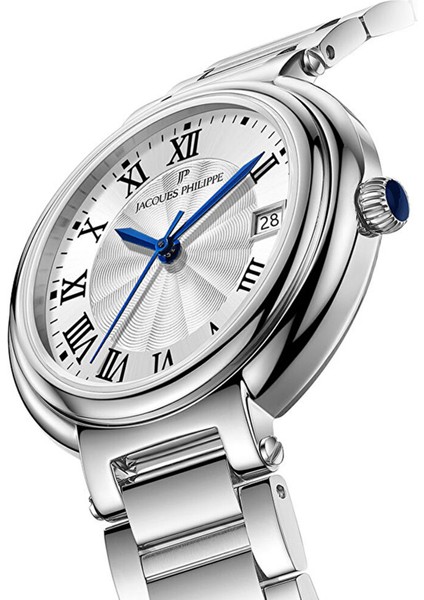 JPQLS771326 Metalik Gri Çelik Kadın Kol Saati modelleri