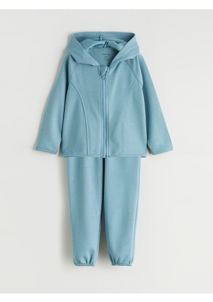 Yeni Sezon Basic Erkek Bebek Hırka ve Eşofman Altı