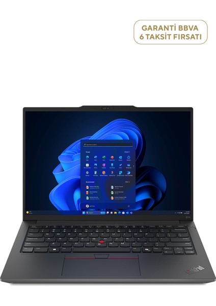Thinkpad E14 G6 Ultra 7 155H 16GB Ram 512GB SSD 14" Wuxga IPS Freedos Laptop 21M70091TX