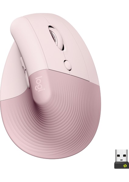 Lift Rose 910-006478 Sessiz Kablosuz Ergonomik Dikey Mouse