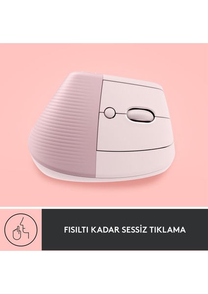 Lift Rose 910-006478 Sessiz Kablosuz Ergonomik Dikey Mouse indirimleri