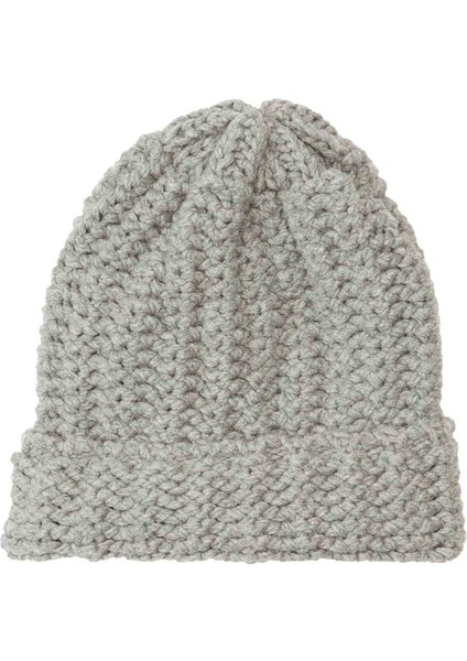 Gri Kadın Kaşmir Bere