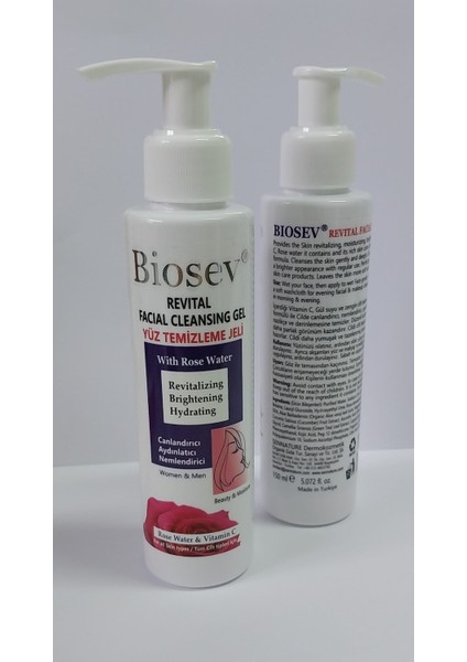 Revital - Yüz Temizleme Jeli ( Facial Cleansing Gel ) 150 ml modelleri