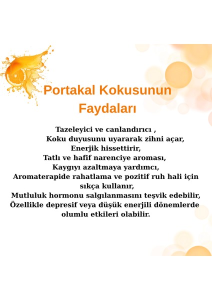 Orange Blossom ( Portakal Çiçeği) Kokulu Mum – Portakal Dilimli Dekoratif Mum 1 Adet modelleri